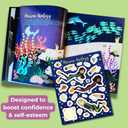 Hopscotch Girls Science! STEM Sticker Activity Book - Fun & Educational for Kids Ages 4-8 - Creative Play - Toddler - 24 Pages
