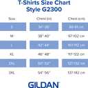 Gildan Adult Ultra Cotton T-Shirt with Pocket, Style G2300, 2-Pack (White, XL)