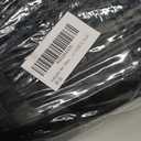 NewDenBer Men's Moccasin Slippers Warm Memory Foam Suede Soft Plush Lined Slip on Indoor Outdoor House Shoes (Black)