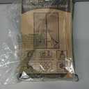 Magnetic Screen Door, Fit Door Size 48 x 80 Inches, Screen Doors with Magnets, Pet & Kid FriendlyWorks with Front Doors, Sliding Doors Black