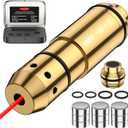 9mm Laser Training Cartridge Dry Fire Laser Training System for Dry Fire Practice and Shooting Training with 3 Set Batteries