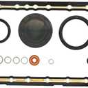 AUCERAMIC N52B30 Oil Pan Gasket for BMW 328i 3.0L 2007-2013, BMW 528i 3.0L 2008-2011 [Replace OE: 11137548031] [Engine Code:N52B25 N52B30 N51B30 N53B25 N53B30]