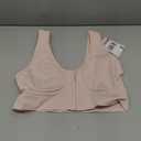 OEAK Womens Wireless Jelly Bra Plus Size Supportive Seamless Bras Full Coverage Push Up Comfortable No Underwire Tshirt Bras Skin Color 4XL