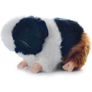 Cute rabbit 8 inch Guinea Pig Plush Toy Stuffed Animal Toy Plush Animal Doll (Black)