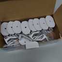 22 Pack Adhesive Hat Hooks for Wall, Super Strong Hat Rack for Baseball Caps, Hat Organizer Display for Home Decor, Hat Hangers Holder for Wall, Door, Closet, No Drilling - USA Patented (White)