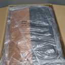 NOKINS 4PCS Golf Cart Diamond Seat Covers Kit,Front and Rear Seat Covers Fits for EZGO/Club Car/Yamaha Original Regular Seat Cushion, No Stapler (Brown and Black)