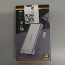 OPXYL 11-in-1 USB C Hub Multiport Adapter, USB C Docking Station with 4K HDMI, VGA 1080P, 100W PD, Ethernet, SD/TF, Audio, USB 3.0 Port, Laptop Dock for MacBook Pro/Air, iPad, Windows (Grey)