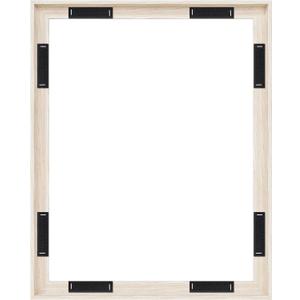 16x20 Canvas Frame, Natural Woodgrain Floating Frames for Finished Canvas Painting, Vertical or Horizontal Wall Hanging Floater Frame with Adhesive Velcro for wall Art, 1 Pack.
