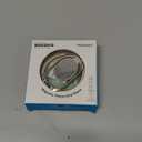 Magnetic Phone Grip for MagSafe Ring Holder, Metal Double Adjustable Gym Finger Ring Grip Kickstand, Removable Phone Grip for iPhone, iPad and Smartphones (Natural Titanium)