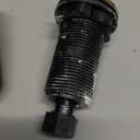 Garbage Disposal Air Switch Kit Sink Top Waste Disposal Long Stainless Steel Golden Polished On/ Off Air Button Food and Waste Disposals Part by Etoolcity, UL Listed LF40-C063