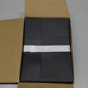 120Qty A7 Black Invitation envelopes 5.25x7.25Inches- Windowless Design 120GSM Self-Seal Envelopes For Invitations, Greeting Cards, Invoices