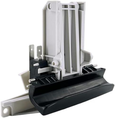 Semzohc Dishwasher Door Latch Handle Fit for May-tag Quiet Series 300 Dishwasher Handle MDB7600AWB, MDB7600AWW, MDB8600AWW, MDB5600AWB, MDB8600AWB, MDB7600AWS, MDBTT59AWW, MDBH970AWW