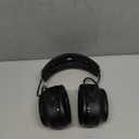 Bluetooth 5.4 Hearing Protection Headphones with Rechargeable Battery 120H Playtime, SNR 30dB Safety Earmuffs Ear Protection for Lawn Mowing, Workshops, Snowblowing, Construction (Black)