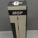 Microfiber Mops for Hardwood Floor Cleaning - BPAWA Flat Floor Mop with 4 Washable Pads for Laminate Wood Tile Vinyl Home Kitchen Bathroom - 59" Adjustable Handle (Gray)