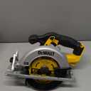 DEWALT 20V MAX Circular Saw, 6-1/2-Inch Blade, 460 MWO Engine, 0-50 Degree Bevel Capability, Battery Not Included - Tool Only (DCS391B) (Yellow)