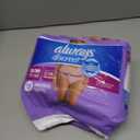 Always Discreet Adult Diapers for Women, Incontinence Underwear, Postpartum Essentials, Disposable Briefs, Max Absorbency, Bladder Leak Protection, Small/Medium, 19ct