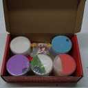 Christmas 5 Pack Butter Slime Kit for Girls, Birthday Gifts for Kids, Party Favor for Girls & Boys, Super Soft, Non Stickys, Xmas Gifts for Classroom Rewards, Christmas Stocking Stuffers for Kids