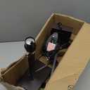 Lynnoland Set of 2 Oil Rubbed Bronze Table Lamps with USB C+A Ports and Outlet, Fully Stepless Dimmable Bedside Lamps, Industrial Desk Lamps with Clear Glass Shade for Living Room (2 LED Bulb)