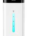 Humidifiers Large Room Bedroom with 7 Colors Light,Honovos 8L 2.1Gal Quiet Ultrasonic Cool Mist Topfill Humidifier with 360° Nozzle 3 Speed Humidistat Essential Oil Tray for Baby Home Plant Yoga Sleep