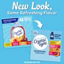 Crystal Light Refreshing Drink Mix Variety Pack, 44 Packets, for Convenient Hydration, Lemonade, Raspberry Lemonade, Peach Iced Tea, Fruit Punch, Natural and Artificial Flavor, Zero Sugar, 4.18 oz (EXP 11/07/27)