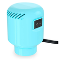 Electric Pump for Vacuum Storage Bags, Air Pump for Storage Bags,Portable Vacuum Pump for Various Vacuum Sealer Bags, Suitable for Common Vacuum Bags-Blue (No Storage Bags)