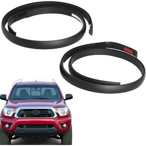 2Pcs Left and Right Side Roof Molding Drip Weatherstrips Fit for Toyota Tacoma Double CAB 2005-2015, Roof Moulding Trim Seal Kit Replace 75551-04062, 75551-04061, 75551-04060, 75552-04062
