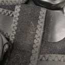 Cordless Shoulder Heating Pad with Magnetic Detachable Remote Control - Heated Massager Shoulder Wrap with 5 Vibration Modes & 5 Heating Levels, Gift for Men & Women, Black