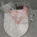 Electric Bidet Toilet Seat, Warm Water with Air Dryer, Heated Seat and Slow Close Lid, Front and Rear Wash, LED Nightlight, Wireless Remote, Round, 102D