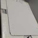 Hasipu Vanity Mirror with Lights and Bluetooth Speaker, 40" x 29.5" LED Makeup Mirror, Lighted Makeup Mirror with Dimmable 3 Modes, USB Charging Port, Square White