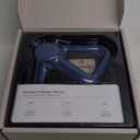 TheraGun Therabody Relief Handheld Percussion Massage Gun - Easy-to-Use, Comfortable & Light Personal Massager for Every Day Pain Relief Massage Therapy in Neck, Back, Leg, Shoulder and Body (Navy) (Navy - 3 Attachments)