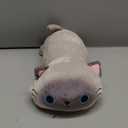 Weighted Siamese Cat Stuffed Animals, Cute Weighted Siamese Cat Plush, Soft Stuffed Weighted Plushie Pillow Gifts for Girls Boys(9.8" 0.8Lbs) (Small)