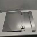 2 Packs Stainless Steel Fryer Splash Guard Commercial Splatter Guard Side Stove Splash Guard for Stop Oil from Splattering (20-1/2 W x 13.5 H)