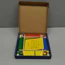 Nicecho Shut The Box Dice Game,2-4 Player Family Wooden Board Table Math Games for Adults and Kids, 8 Dices Classics Games for Classroom,Home,Party or Pub