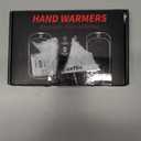 2 Pack Hand Warmers Rechargeable, Portable Electric Hand Warmers Reusable, USB 2 in 1 Handwarmers, Outdoor/Indoor/Warm Gifts for Men Women Kids,  Black&Black*2