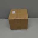 6 Pcs White Acrylic Buffet Risers with Mini Sign and Maker, Food Display Stands for Buffet Table Party Catering Dessert Jewelry Collectibles,Nesting Cube Boxes with Hollow Bottoms (8",7",6",5",4",4")