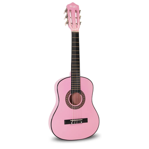 Music Alley 6 String Size 30inch Junior Classical Guitar (Pink) (MA-51