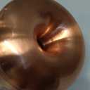 Soulo SM8525 Trumpet Harmon-Style Wah Wah Mute, Copper Bottom - 5.5 x 4.25 x 4.25 inches