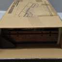 Dual-Monitor-Stand-Riser-For-Desk Adjustable Length 32-40 InchLarge Desktop Computer Monitor Riser For 2 ScreensDesk Shelf Organizer Riser Stand For Computer/Laptop/PC/Printer/TV Black