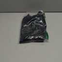 heipeiwa Women's Satin Pants Dress Casual Pleated Pull on High Waist Pants Baggy Front Tapered Trouser (Medium, Drapeblack)