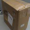 Sooyee 10 Liter Rectangular Plastic Trash Can Wastebasket with Press Type Lid,2.4 Gallon Garbage Container Bin for Bathroom,Powder Room,Bedroom,Kitchen,Craft Room,Office (Black)