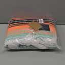 Benevolence LA Authentic Handwoven Mexican Blanket | Yoga Blankets, Outdoor, Picnic, Beach, Camping | Equestrian Saddle | Serape 50x70 inches - Mandarin, Pack of 1