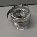 Cenipar Dryer Vent Hose-4 inch Ducting Vent Hose Flexible Aluminum Foil Non-Insulated (4 inch 3 feet) with 2 Clamps (Silver)