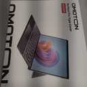 OMOTON Wireless Keyboard for Microsoft Surface Pro 7/7+/6/5/4/3 12.3 inch ONLY, Bluetooth Connection, Ultra-Slim Keyboard Type Cover with Touchpad, 7 Colors Backlit and Rechargeable, Grey