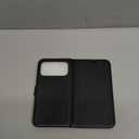 TUCCH Wallet Case for iPhone 17 Pro Max (6.9") 2025, RFID Blocking 4 Card Holders | Kickstand | Shockproof TPU Shell | PU Leather | Magnetic Closure | Protective Flip Folio Cover | Black