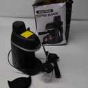 SOWTECH Coffee Machine, 3.5 Bar Espresso Cappuccino Machine with Milk Frother, 1-4 Cup Portable Coffee Maker for Latte, Cappuccino, 800W, Black