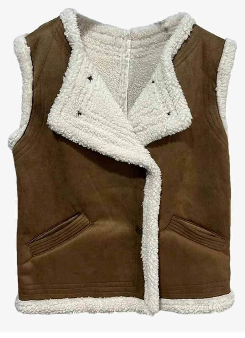 Women's Waistcoat Jackets Vest Coat Sleeveless Outwear Loose Winter Warm Mujer Coat
 Size -XL