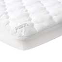 Waterproof Pack and Play Mattress Pad Sheets Fitted (Cover Only), Cotton Fabric Pack and Play Protector, Fits Graco Play Yard, Baby Mini Crib Sheet Cover