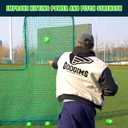 6 Pack Weighted Baseballs Set (16 oz) - Weighted Baseballs for Hitting Training & Improved Power - Pitching Training Baseball for All Skill Levels (Green)