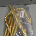 Gold Neptune Poseidon Trident and Gold King Crowns,Plastic Trident Staff Foam Crowns Cosplay Set,Halloween Costume Accessory Props