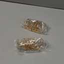 12 Set Eid Napkin Rings Eid Mubarak Ramadan Kareem Letter Metal Napkin Holder Muslim Alphabet Buckles Table Decor for Islamic Party(Gold,Ramadan Kareem)